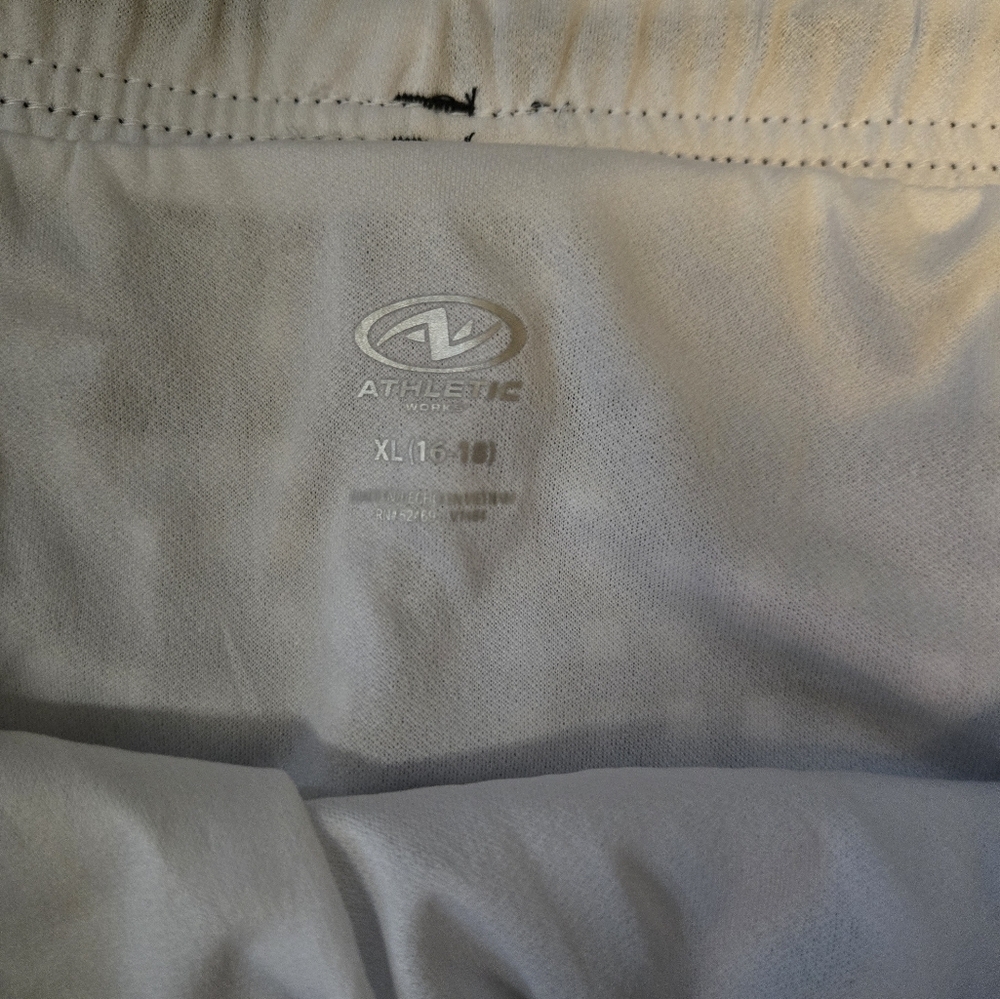 Avia Women's Athletic Shorts - Black and White Checkered - Picture 3 of 6